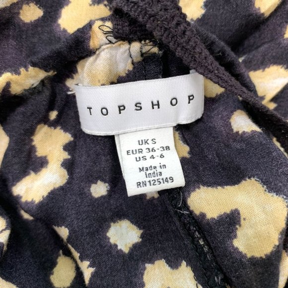 TOPSHOP Patterned Beach Maxi Dress In Multi Sz 4-6 - Picture 8 of 10